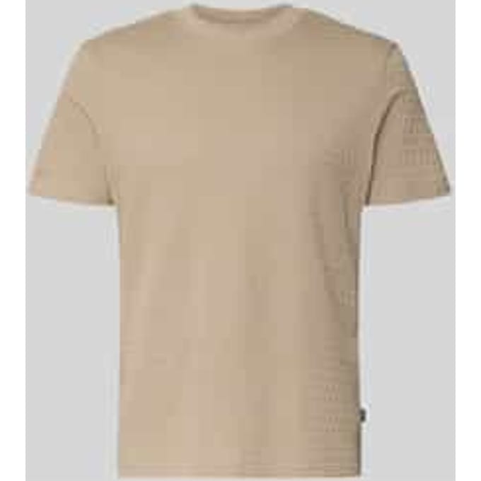 T-shirt met structuurpatroon model 'Raulos'