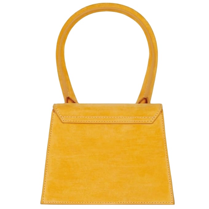 Jacquemus Le Chiquito Moyen oranje tas