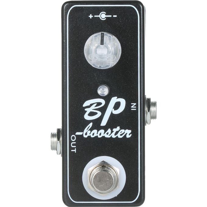 MOSKY Audio Mini Gitaarpedalen BP Booster Clean Boost Effect Type True Bypass-schakeling voor gitaar zwart