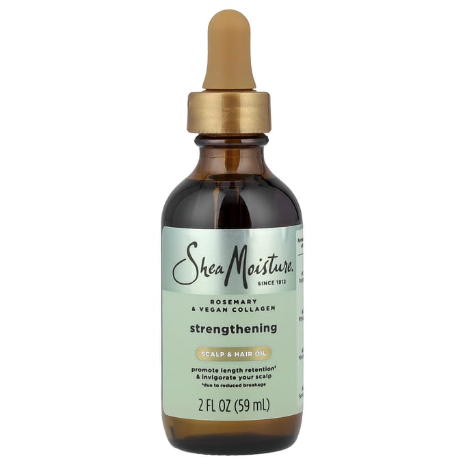 SheaMoisture, Versterkende Huid- en Haarolie, 59 ml (2 fl oz) gray