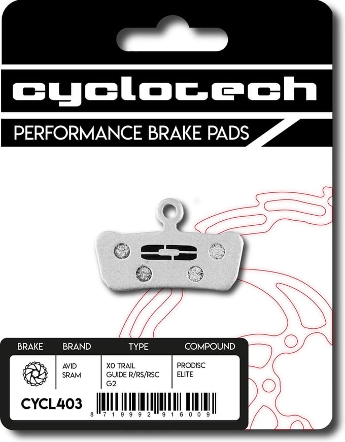 Prodisc Elite Remblokken voor Sram G2 - Sram Guide - X0 Trail