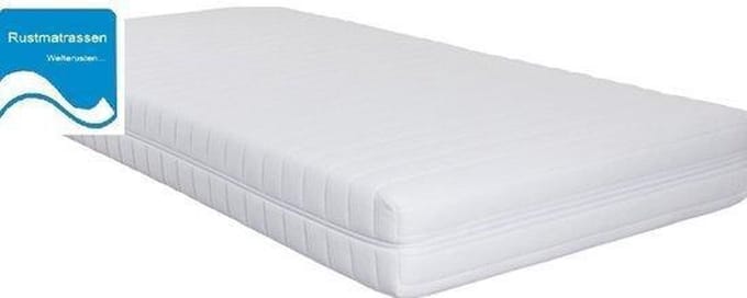 Ledikant Matras 80x220 x14cm-SG25-Anti-allergische wasbare hoes met rits.