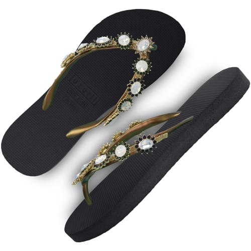 Uzurii Pearl Monroe Dames Slippers Black