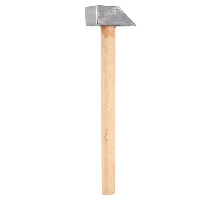 Doe-het-zelf Hamer met Hoge Hardheid Houten Handvat Maken Reparatie Sieraden Bewerkingstool beige