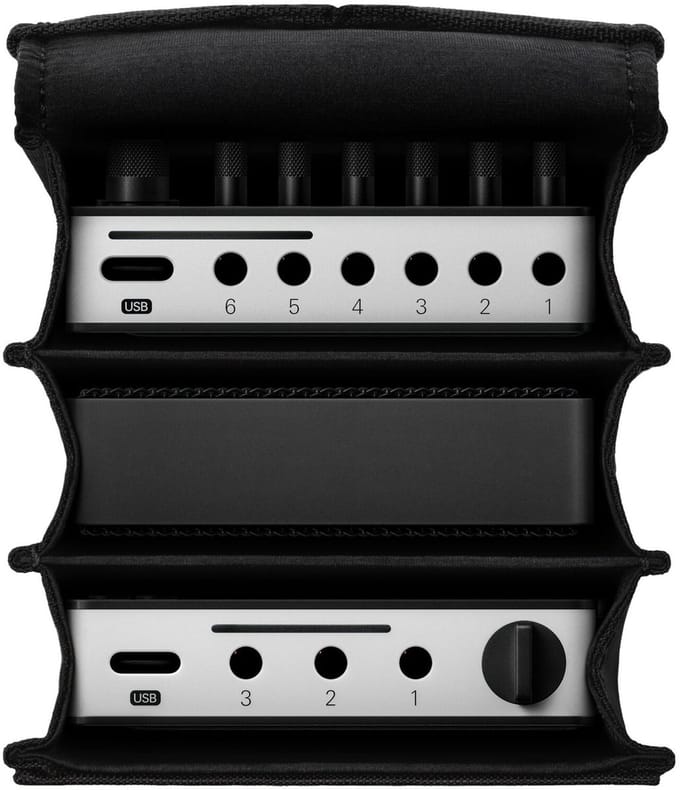 Teenage Engineering Field Accordion Bag Black voor TX-6