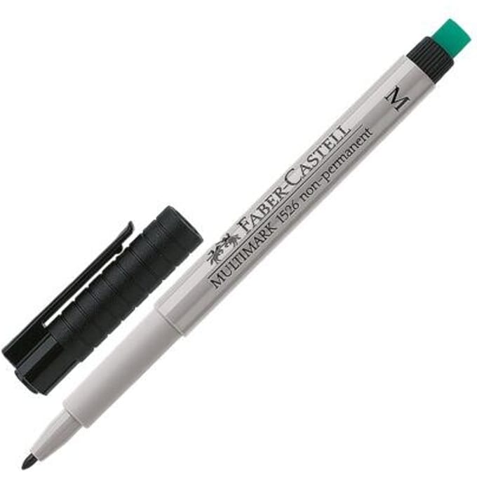 Faber Castell Marker FC Multimark non-perm. - M zwart