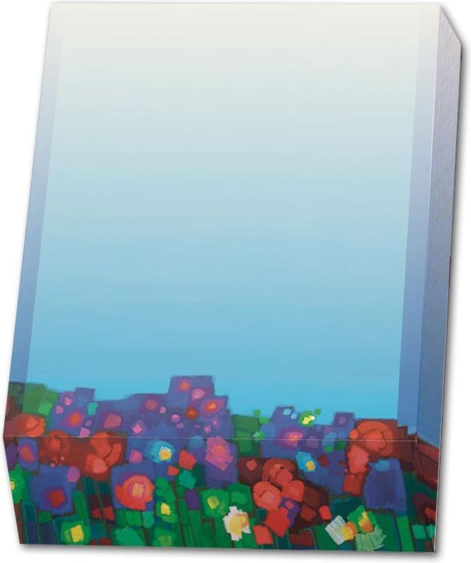 Bekking & Blitz - Memoblok - Memo blocnote - Notitieblok - Kunst - Eleven Flowers - Ton Schulten - Uniek design