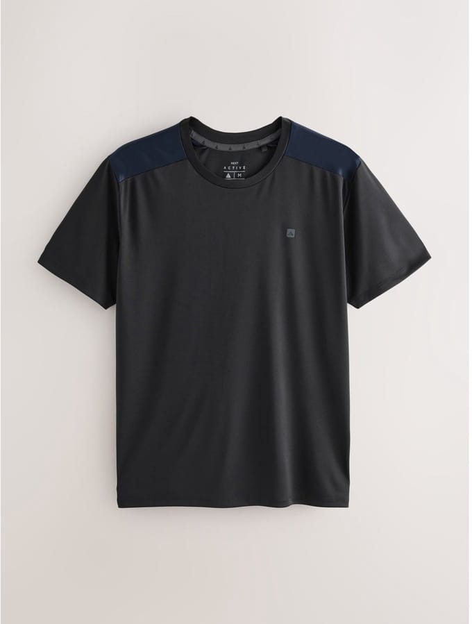 Next - Heren - Active Training T-shirt met korte mouwen - Zwart