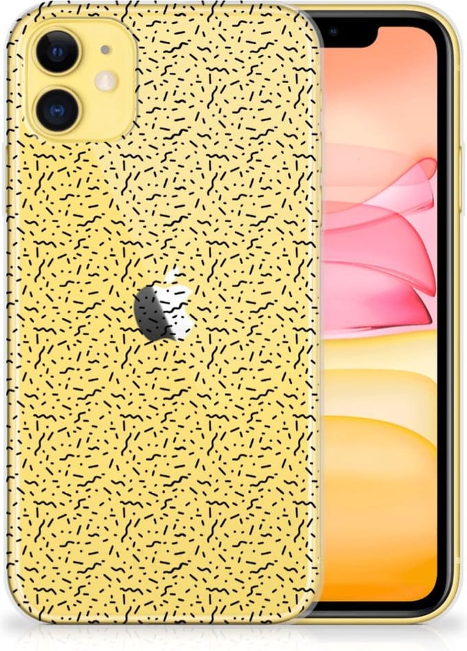 Apple iPhone 11 TPU bumper Stripes Dots