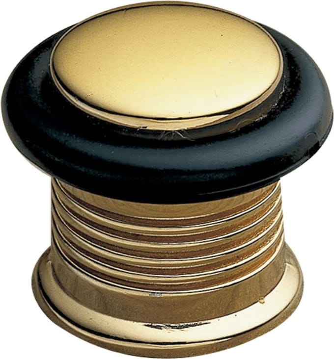 Deurstopper - goud 22x23mm
