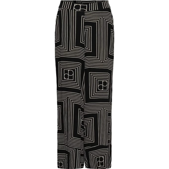 Broek met print voor dames Soaked in Luxury SLZaya Pull Up