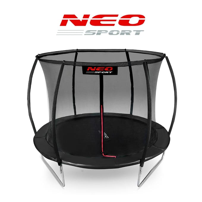 Neo-Sport Serie - Trampoline - 252 cm - Veiligheidsnet - Inclusief Ladder