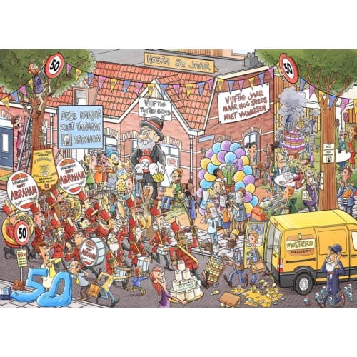 PARTY PUZZLE - ABRAHAM
