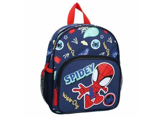 Spiderman Web-Out! Rugzak - Blauw - 29 x 23 x 10 cm