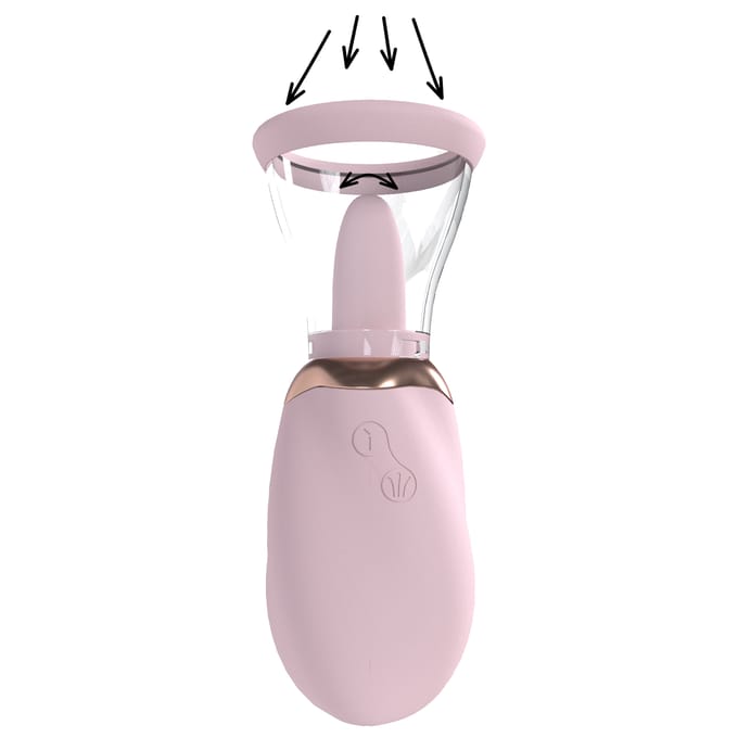 Pumped by Shots Boost - Oplaadbare Vulva en Borstpomp pumps - Roze