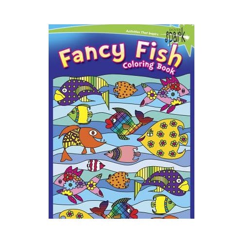Spark -- Fancy Fish Coloring Book - Baker, Kelly