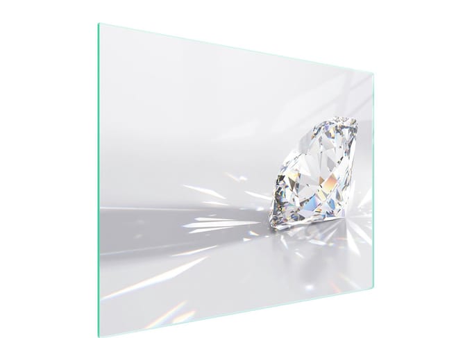 TMK ArtDeko - Snijplank - Glas - 52x40 cm - Diament