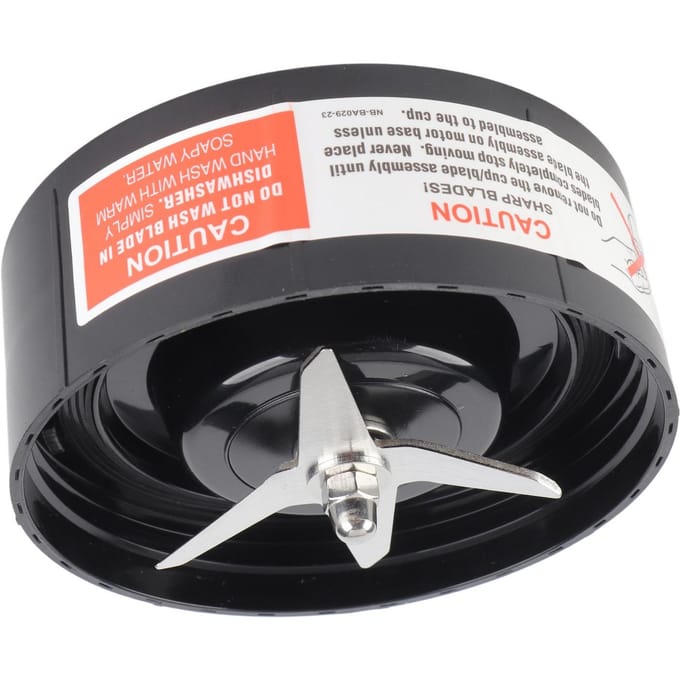 Extractor Mes Blender Roestvrij Staal Vervanging geschikt voor RX 1700W black