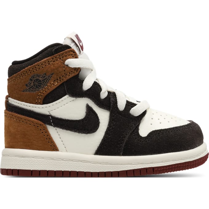 Jordan Aj1 Retro Hi Og Babyschoenen - Bruin - Maat 22 - Leer