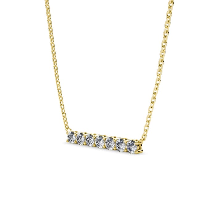 Myriad Birthe Stone-hangers - Goud en kristal