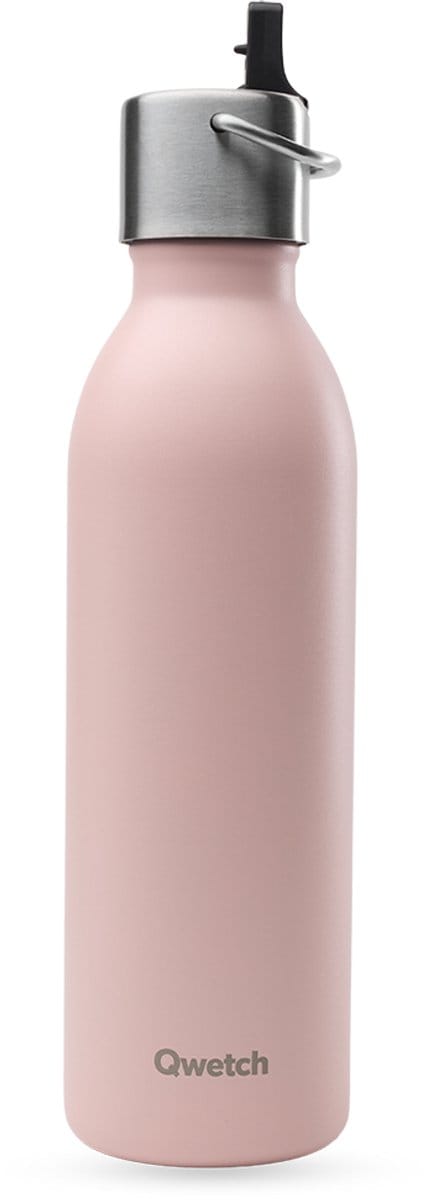 Qwetch Thermosfles - Active Pastel Roze Sportdop