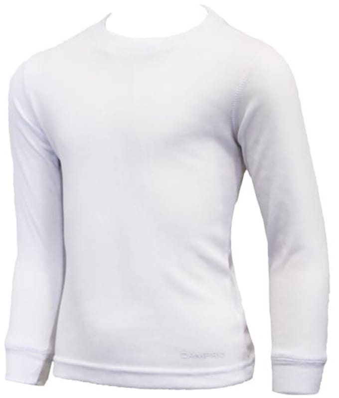 Campri Thermoshirt lange mouw - Sportshirt - Junior - Maat 152 - Wit
