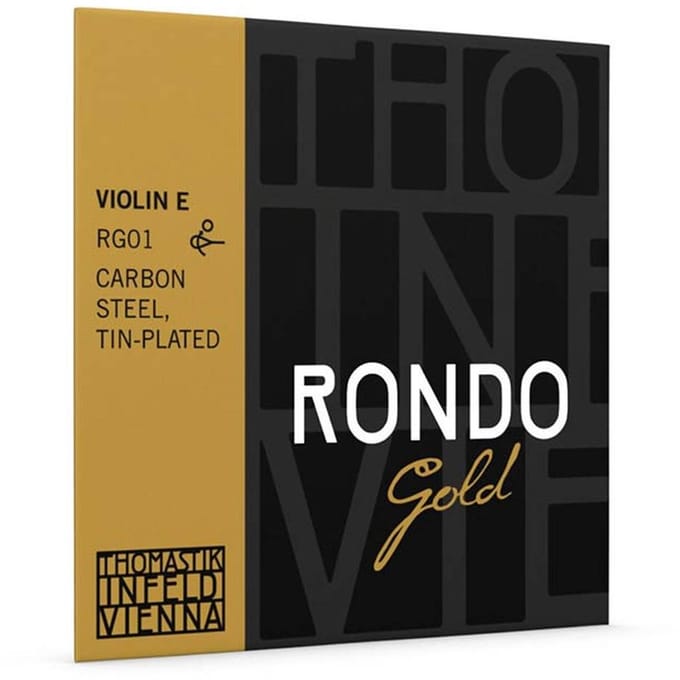 Thomastik Infeld THRG-01 violin string E-1 4/4 medium, carbon steel, tin plated, ball end