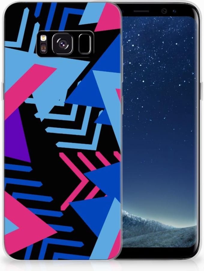 Samsung Galaxy S8 TPU Hoesje Funky Triangle