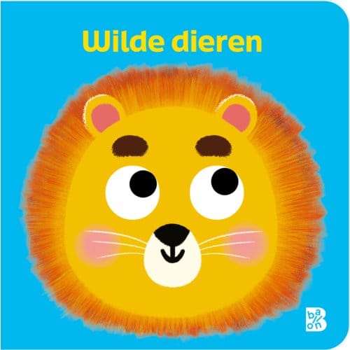 Wilde Dieren - Kartonboek Met Wiebeloogjes