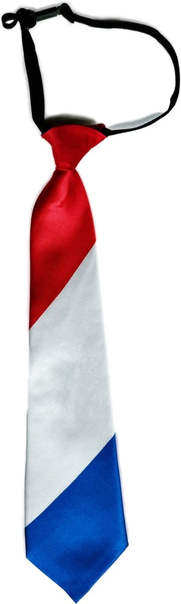 3BMT® Rood wit blauwe Stropdas - Stropdas Nederland