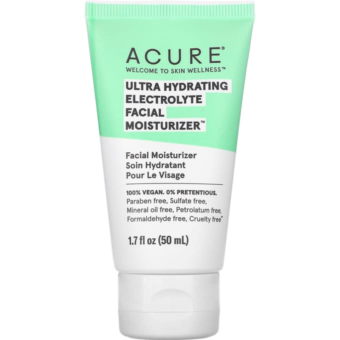 ACURE, Ultra Hydrating Electrolyte Facial Moisturizer, 50 ml (1.7 fl oz) white