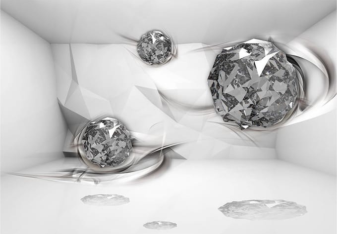 Fotobehang - Diamond chamber.