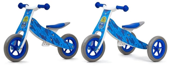 Milly Mally LOOK - Loopfiets - 2-in-1 - blauw