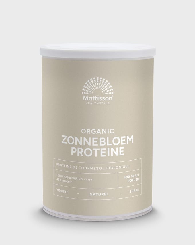 Mattisson - Zonnebloem Proteïne poeder 45% - 400 Gram