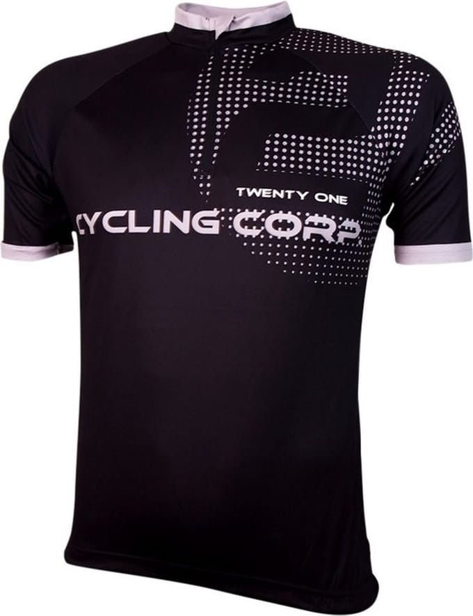 Wielershirt 21 Virages Cycling Corp zwart M