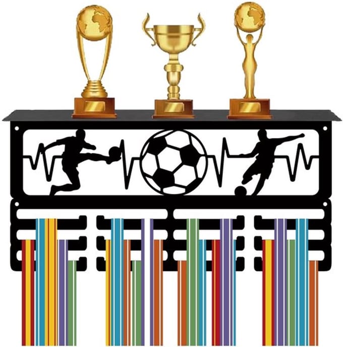 Dailygoody - Voetbal medaille hanger - Medaille display - Trofee