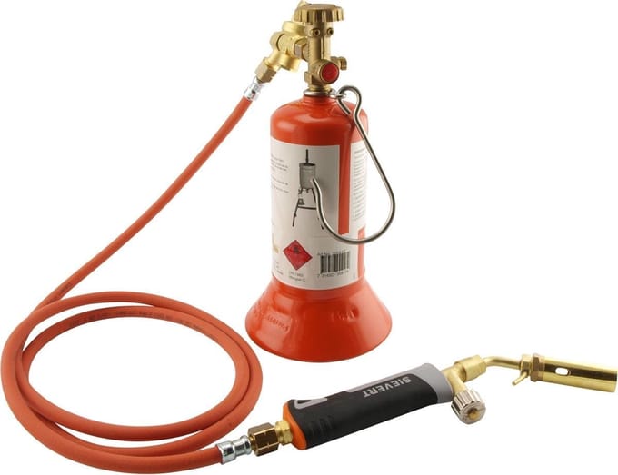 Gasflesset Sievert Pro-86 Reduceer/Slangbreukventiel