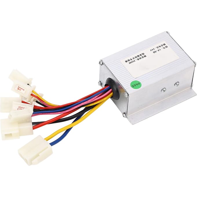 24V 250W Geborstelde Controller en Pedaalversnellerassemblage Elektrische Driewieler Ombouwset voor white