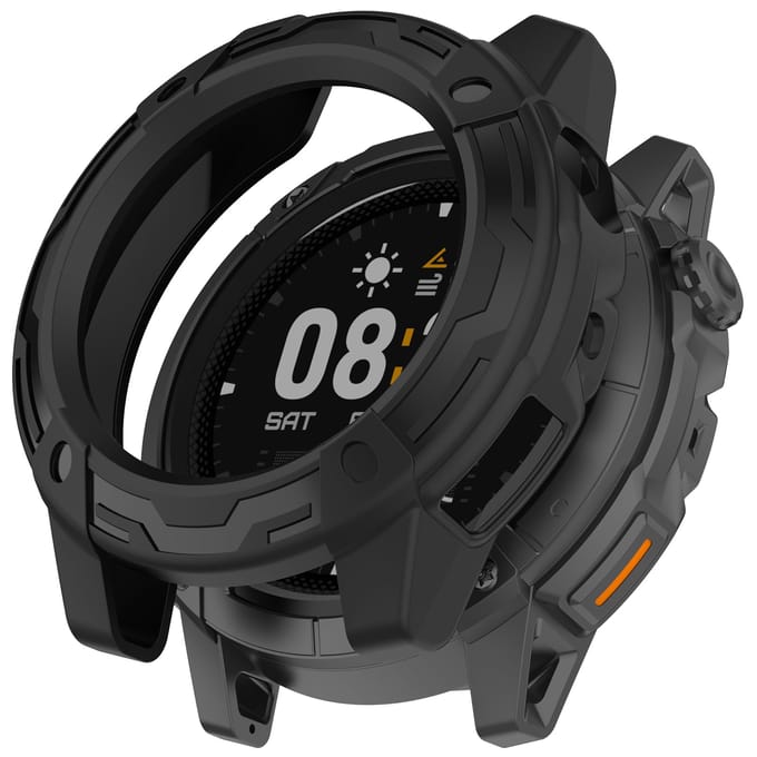 Strap-it Rugged TPU Case Zwart – Geschikt voor Coros Nomad