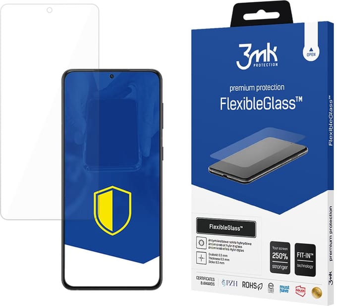 3mk FlexibleGlass - screen protector for mobile phone - shatterproof