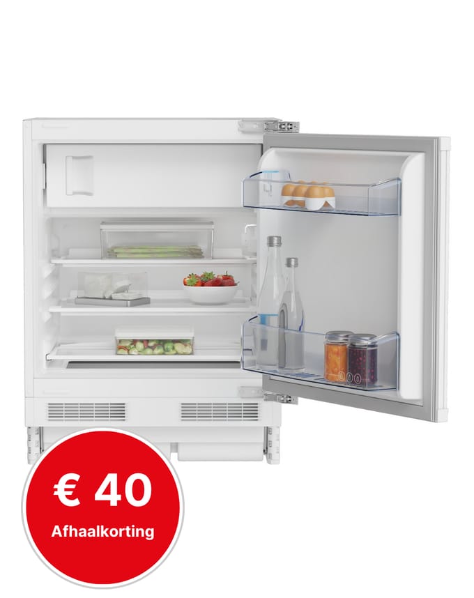 Beko BU1154N - Koelkast met vriesvakje - 92 liter
