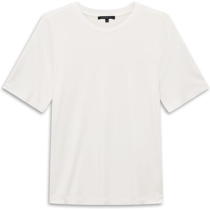Bugatti Damen T-shirt van 100% viscose met ronde hals