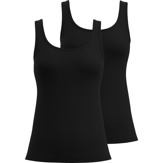CALIDA Onderhemd Natural Comfort Spaghetti-Top Set van 2