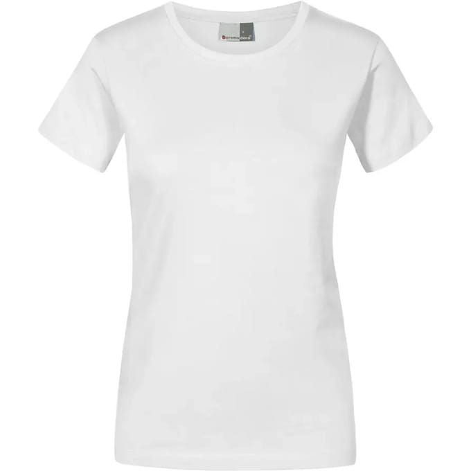 Promodoro Women´s Premium-T E3005 - White - S