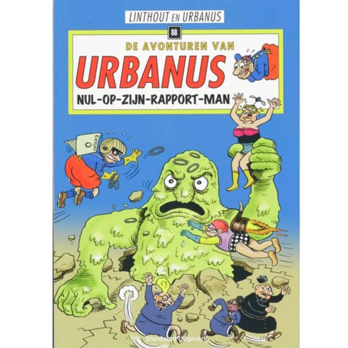 Nul-Op-Zijn-Rapport-Man - De Avonturen Van Urbanus - Willy Linthout