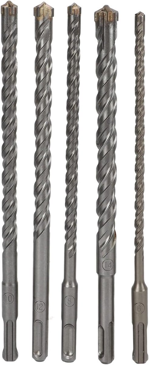 Steenboorset - Betonboren - Muren Boren - Carbide Tip - 6-14mm