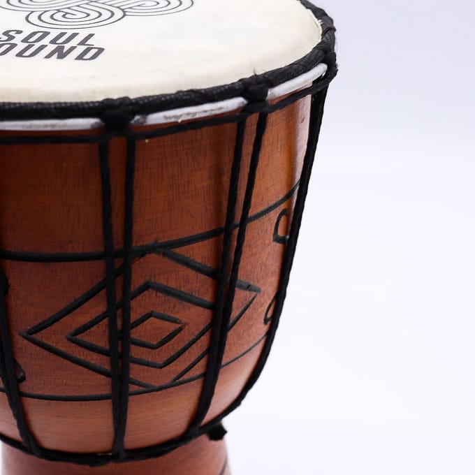 Kleine Pro Djembe Trommel - Soul Sound(laag) 30 cm