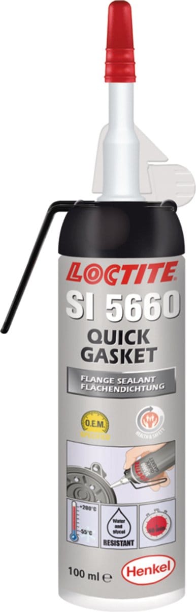 LOCTITE SI 5660 - Siliconenkit - Vlakkenafdichting - Grijs - Power Can Spray - 100ml