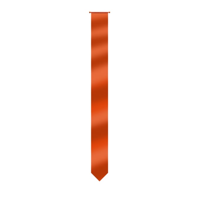 Oranje wimpel - Koningsdag accessoires – Koningsdag versiering – Oranje versiering - EK accessoires