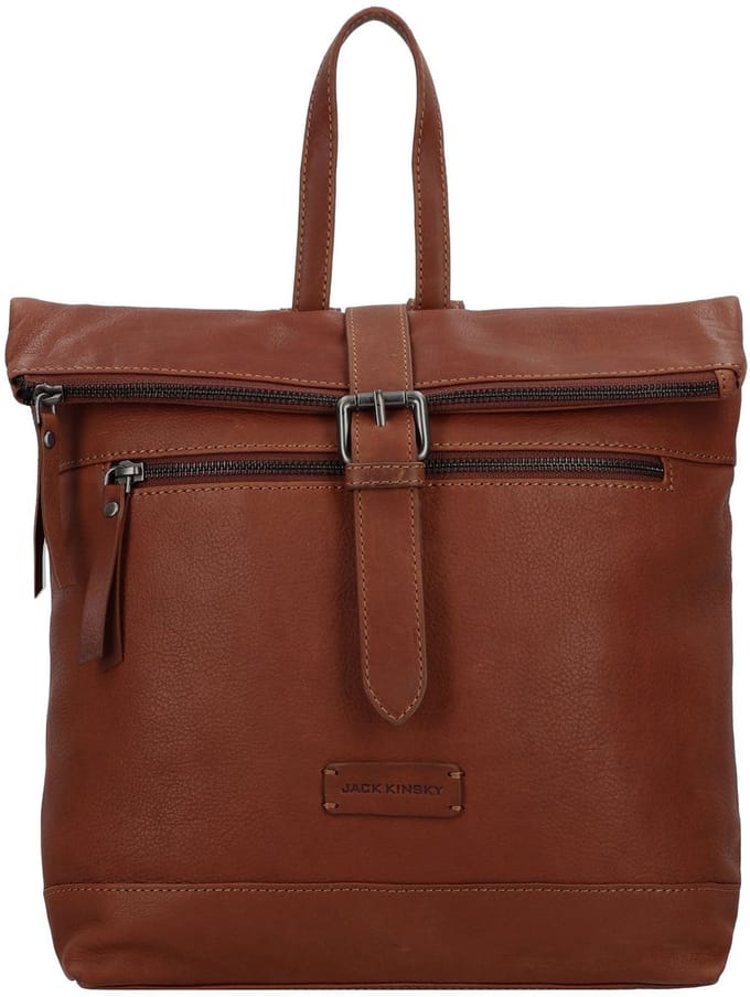 Jack Kinsky Montreal Stad rugzak Leer 29 cm - schwarz